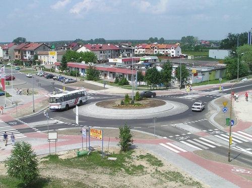 Rondo w Jelczu-Laskowicach
